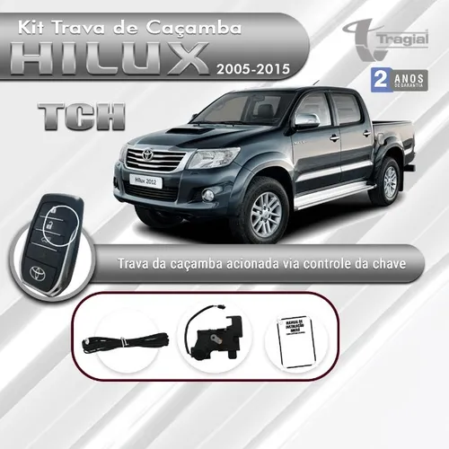 Kit Tragial - Trava de Caçamba Toyota Hilux 2005/