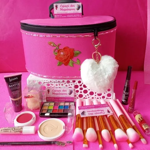 Mega Kit de Maleta com Maquiagem