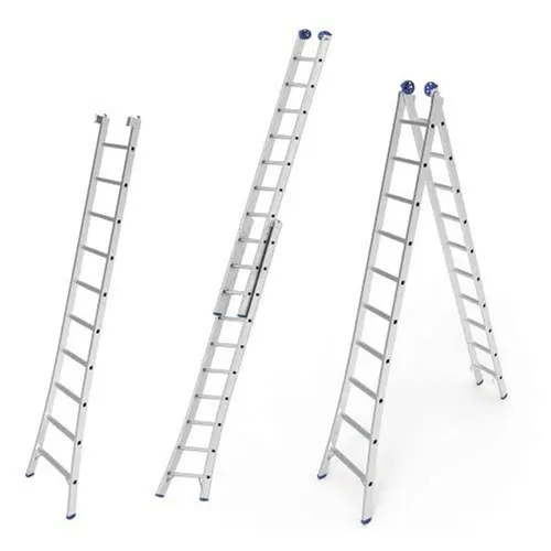 Escada extensiva 2x10 mor - 20 degraus em alumínio
