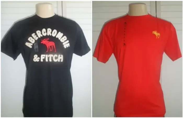 camisetas de gola abercrombie importado novo original
