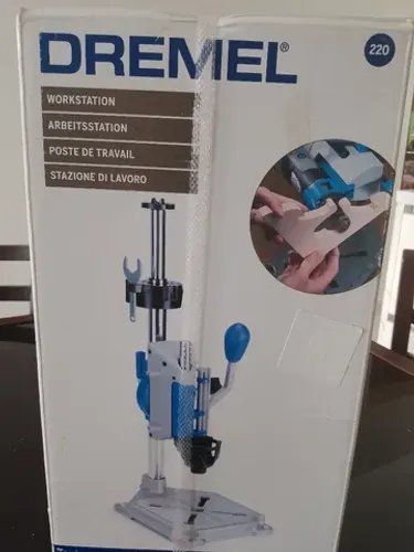 Suporte vertical Dremel Bosch Nova nunca usado com nota fiscal garantia 