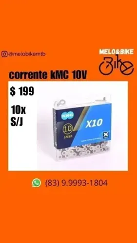 Corrente KMC 10 velocidades