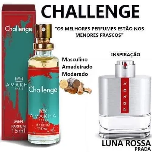 Perfume Challenger 15 ml -Masculino - Amakha Paris