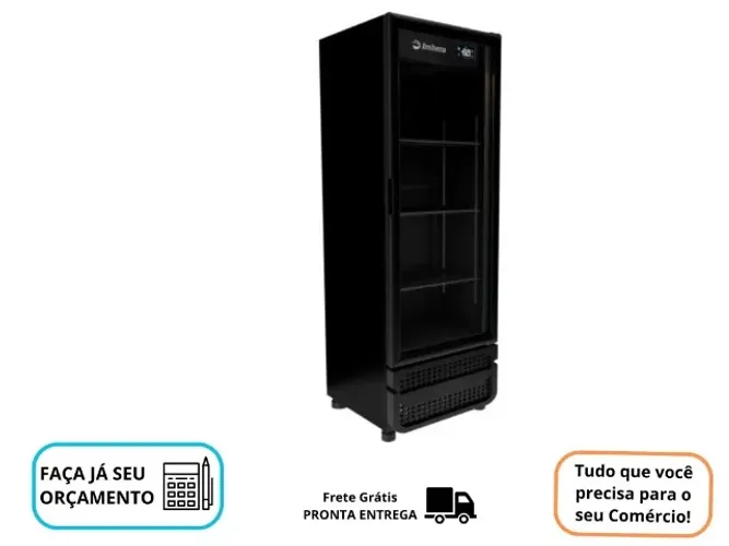 Cervejeira Porta de Vidro Imbera 565L Nova