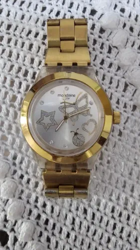 Relógio Mondaine Monwatch Dourado
