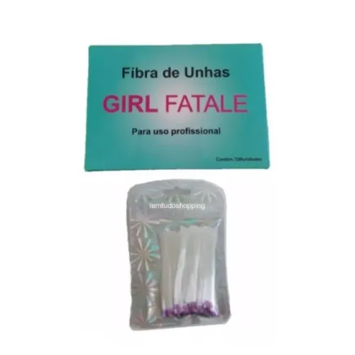 Fibra Fio A Fio De Unhas Vidro X D Para 100 Unidades