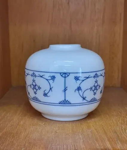 Vaso Alemão em Porcelana Blau Saks - Jager Eisenberg