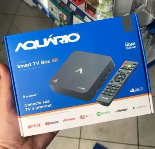 Tvbox 4k aquário - preço especial para revendedores