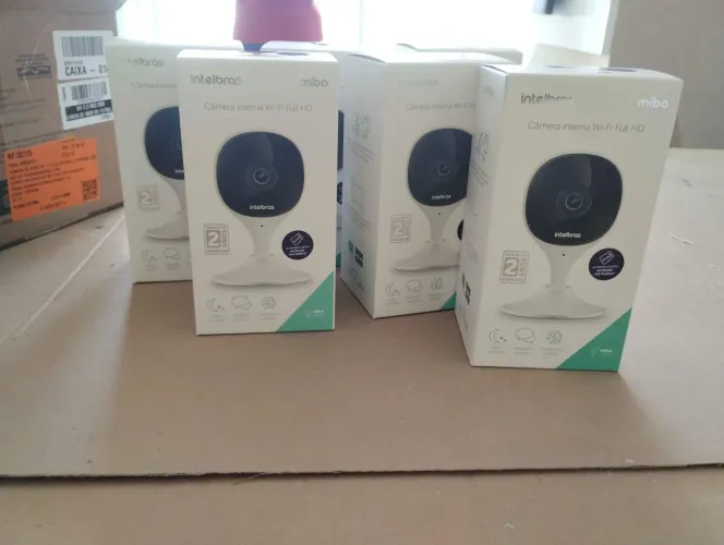 Câmera de segurança eletrônica 