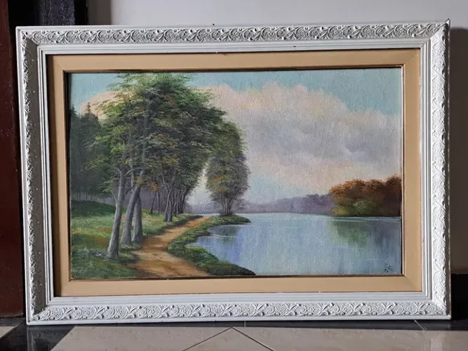 Quadro com moldura