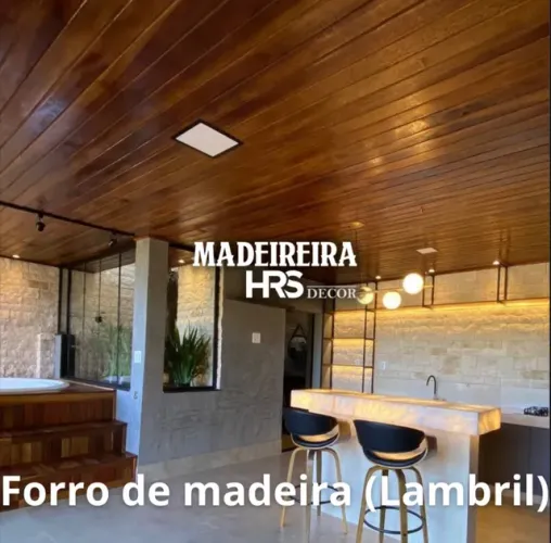 Forro de Madeira e Forro Ripado de Madeira - Venda direto da Fábrica