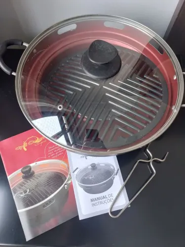 Churasqueira de fogão. Ou grill oriental