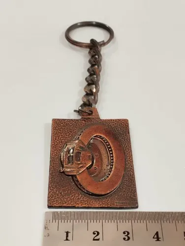 Chaveiro Antigo Bendix Freios Automotivo Metal 