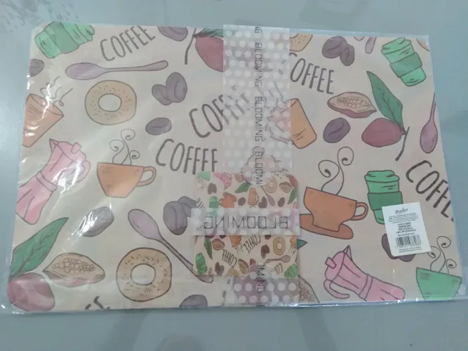 Jogo de Forro de Mesa Americano 12 peças 