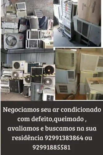 Ar-condicionado com defeitos 