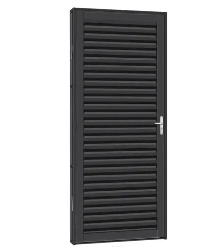 Porta Veneziana Popular Aço Forte - R$277,90 A Vista