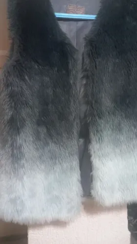 Colete de Pelo Zara usado poucas vezes