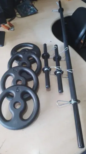 kit musculaçao em casa