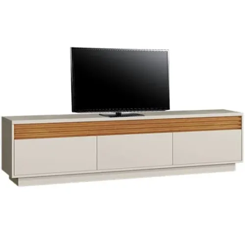 Rack Ripado 3 Portas para TV até 75 Polegadas p765