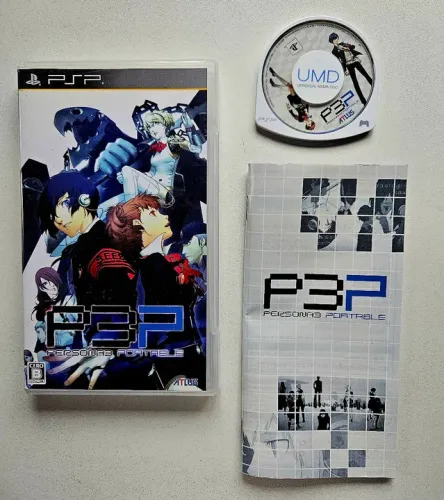 Persona 3 PSP original japonês Playstation seminovo