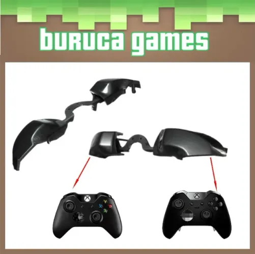Botão LB RB para controle de Xbox One modelo Fat com entrada de fone P2 ou Elite 1