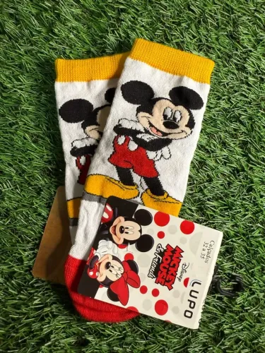 meia soquete infantil mickey mouse