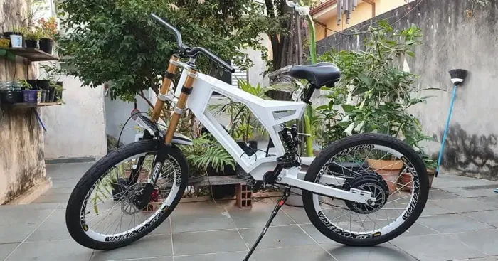 Bicicleta Elétrica Customizada - Design Exclusivo