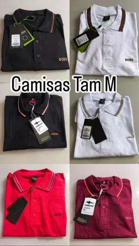 Camisas Gola Polo Tam M - Boss e Colcci