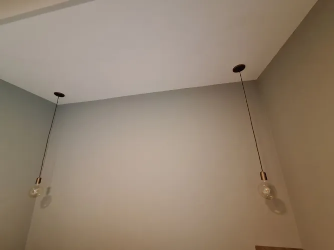 luminária globo teto pendente quarto
