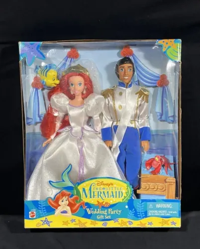 BONECA BARBIE CASAL ARIEL E ERIC MATTEL NOVOS NA CAIXA