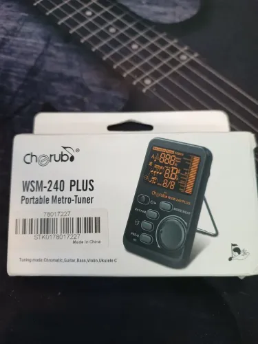 Afinador e Metrônomo Cherub WSM-240 PLUS
