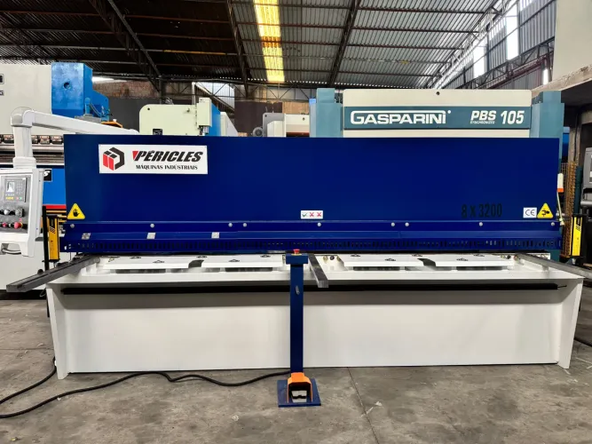 GUILHOTINA CN PRRICLES MÁQUINAS 3200 x 8mm