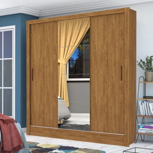 Guarda-roupa 3 Portas Casal Carioca tt33