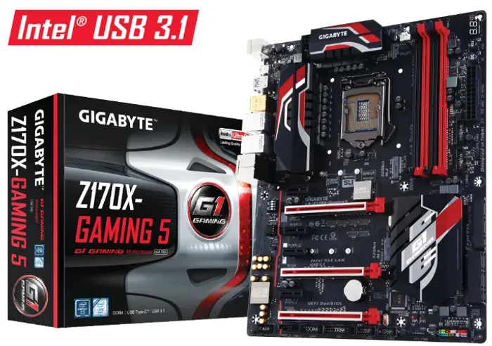 Placa mãe Gigabyte - Gaming 5 - Intel - Em Perfeito Estado