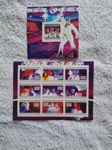 Série de selos música - Bee Gees