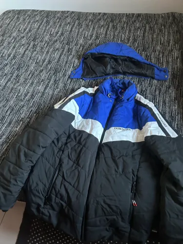 Jaqueta Bobojaco Quiksilver Azul e Preta