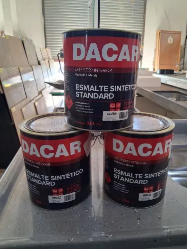 Tintas Esmalte Sintético DACAR - Amarelo - 3.6L