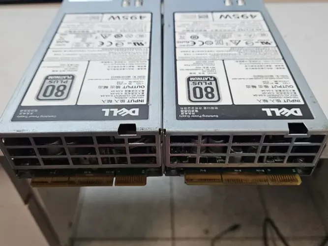 Fonte Server Dell R740 R730 R730xd R620 R630 R530 495w 0vkdd2 Cor Prateado