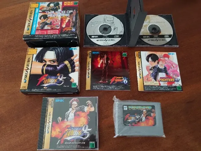 The King Of Fighters Best Collection Sega Saturn - KOF 95 96 97