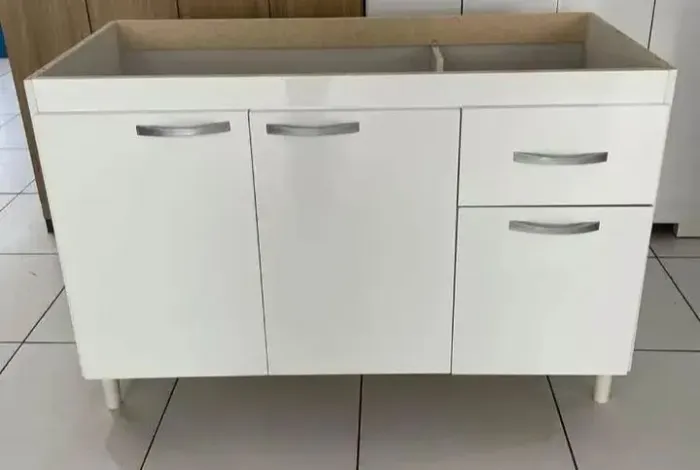 Balcão de pia 1.20 branco