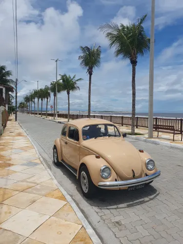 FUSCA 84 Exportação PLACA PRETA