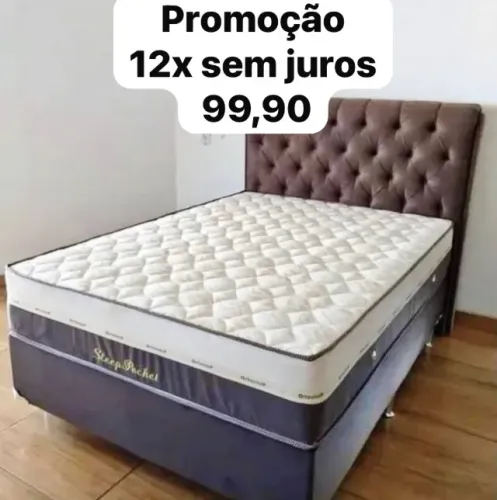 Cama box colchão e base EntregA HojE