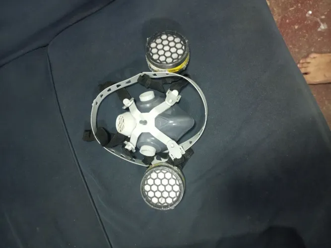 Máscara de proteção respiratória