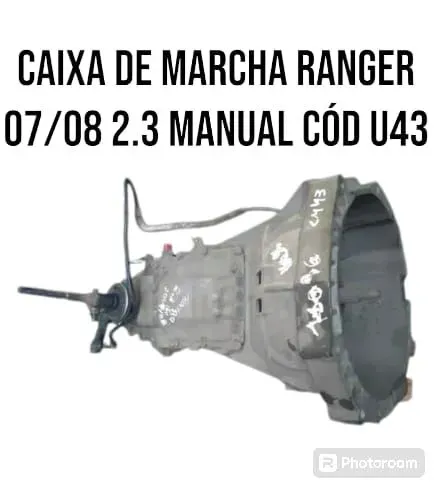 Caixa de Marcha Ranger 2.3 Manual 07/08 - Cód U43