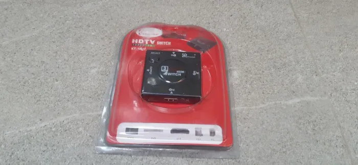 Switch HDMI 3 Entradas HDTV 1080p - já é o menor preço 