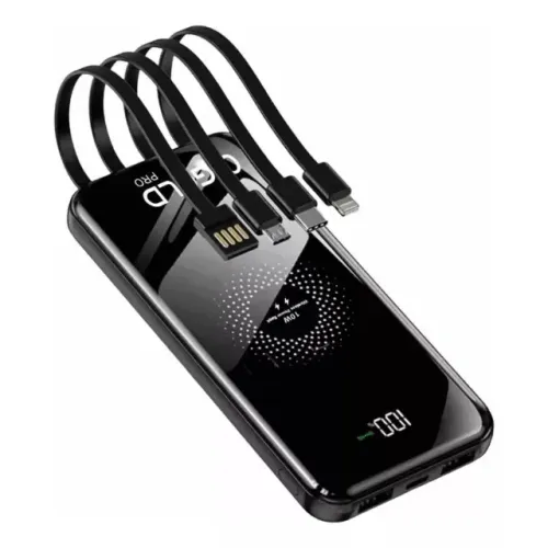 Carregador Portátil Power Bank Indução Kapbom 4IN1 10.000mAh Ka977