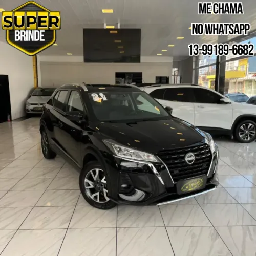 KICKS SENSE 1.6 AUT FLEX 2024 - 0 KM - SUV MODERNO + COURO + MULTIMÍDIA + IPVA 2026 PAGO