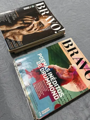 Revistas Bravo! - 15 edições