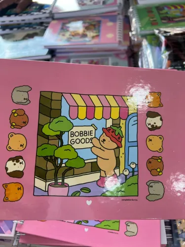 Caderno Bobbie Goods Fofo divertido desenhos