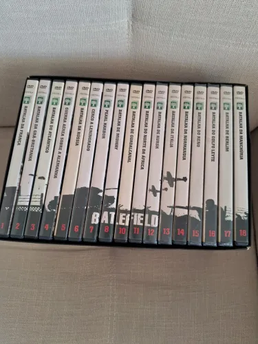 Dvd coleção battlefield